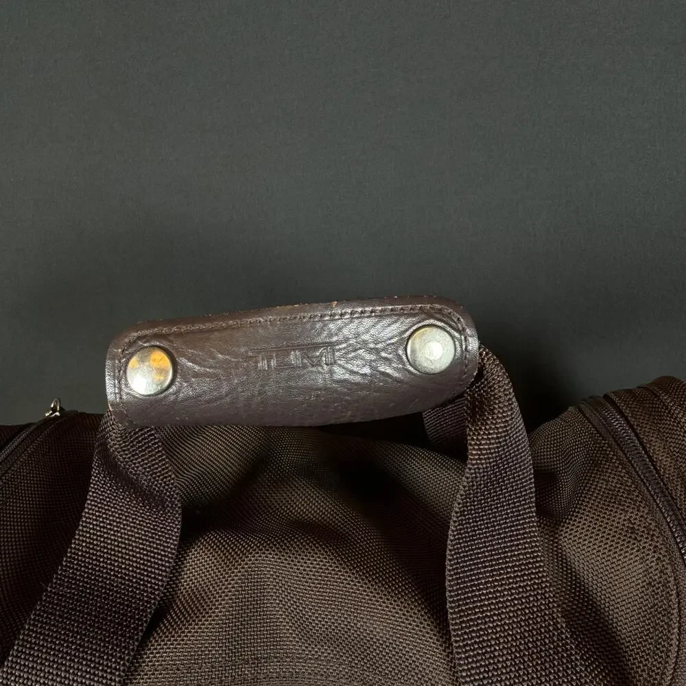 Tumi Duffle Travel bag Nylon Brown Unisex vintage Made in USA